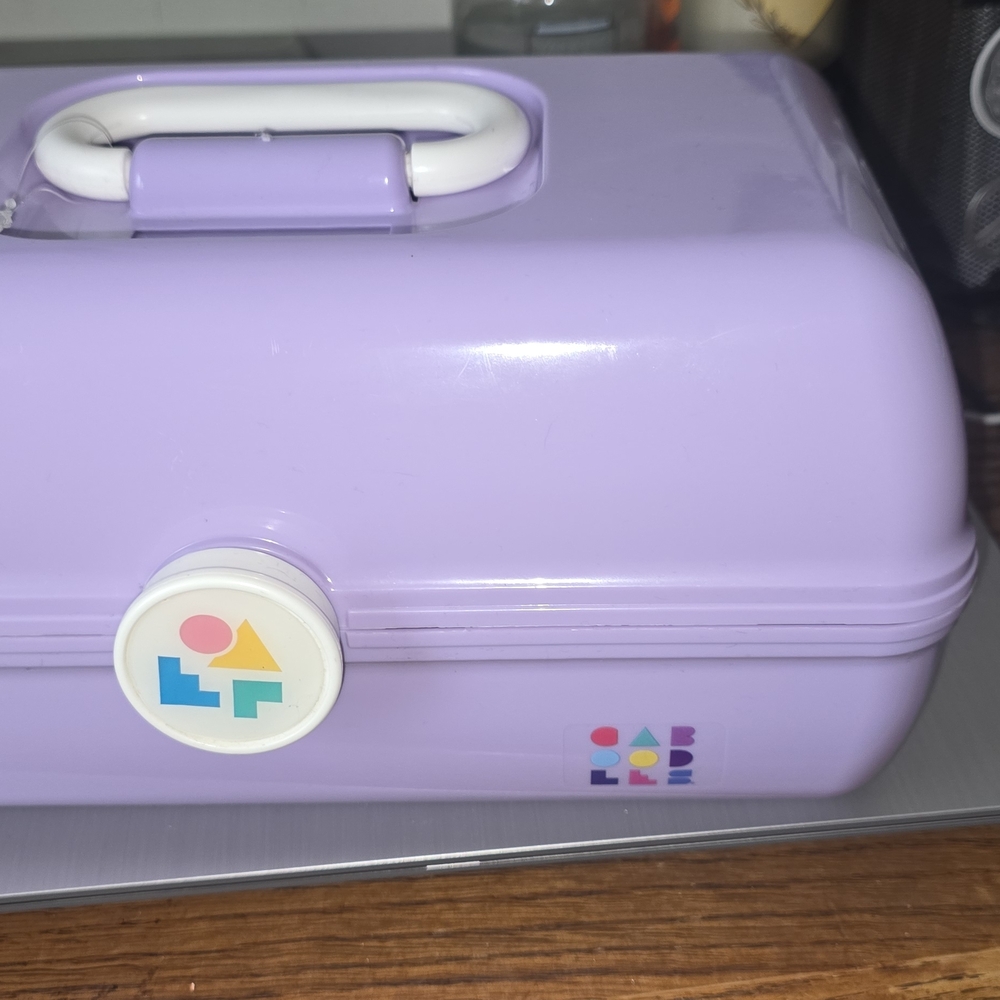 Caboodles Lavender Storage Case